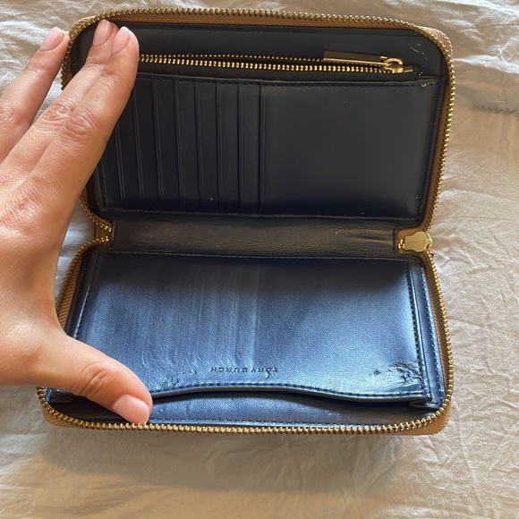 Tan Tory Burch Wristlet - Picture 2 of 7